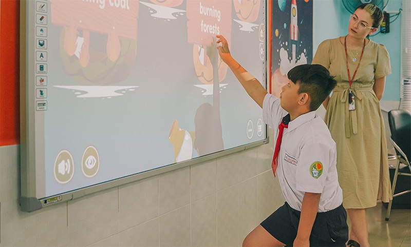 Bài giảng số iDIGI giúp kích thích hứng thú học tập của học sinh thông qua hình ảnh sống động