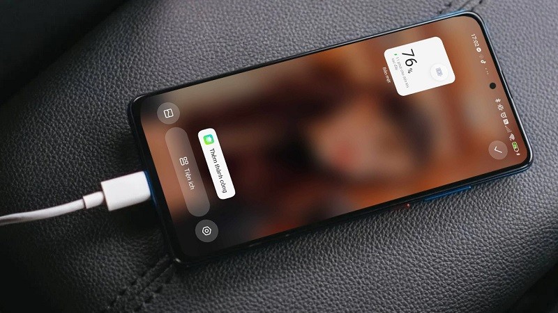 Cách xem thời gian sạc đầy pin Xiaomi trên màn hình chính cực đơn giản