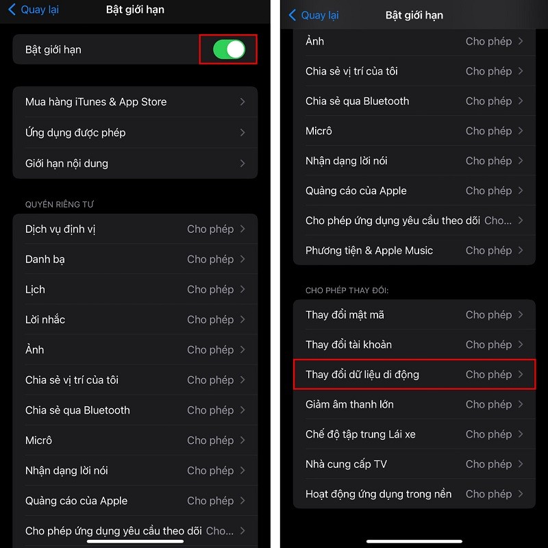 Cách chặn sử dụng dữ liệu di động trên iPhone giúp bạn tiết kiệm data Cách chặn sử dụng dữ liệu di động trên iPhone giúp bạn tiết kiệm data