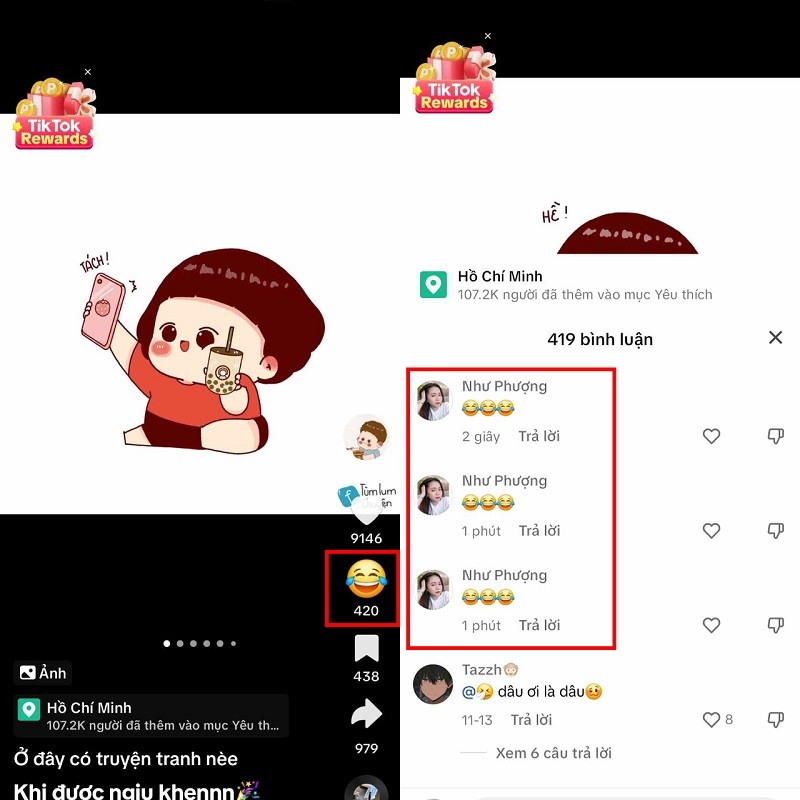 Cách thả biểu cảm video TikTok cực thú vị mà bạn nên thử