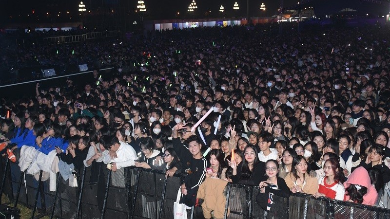 Sôi động Lễ hội Âm nhạc và bế mạc 'Thái Bình Homecoming'