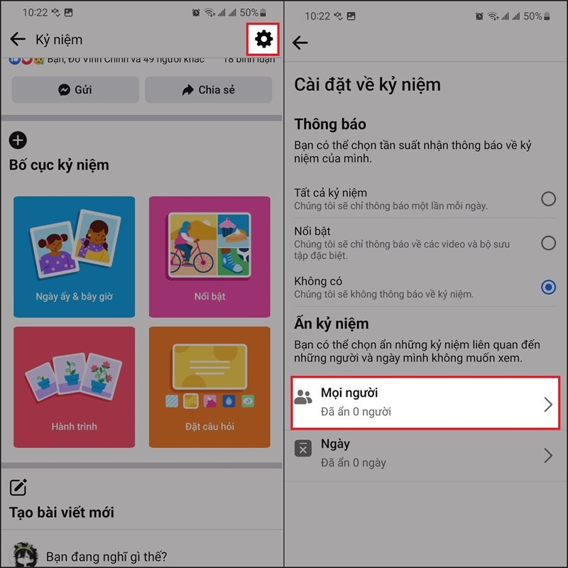 Hướng dẫn cách ẩn các kỷ niệm cụ thể trên Facebook siêu đơn giản