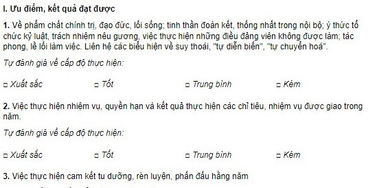 Hướng dẫn nhận xét ưu điểm, khuyết điểm trong bản kiểm điểm đảng viên cuối năm 2023 mới nhất Hướng dẫn nhận xét ưu điểm, khuyết điểm trong bản kiểm điểm đảng viên cuối năm 2023 mới nhất