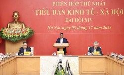 Thủ tướng Phạm Minh Chính chủ trì Phiên họp thứ nhất Tiểu ban Kinh tế - xã hội Đại hội XIV của Đảng