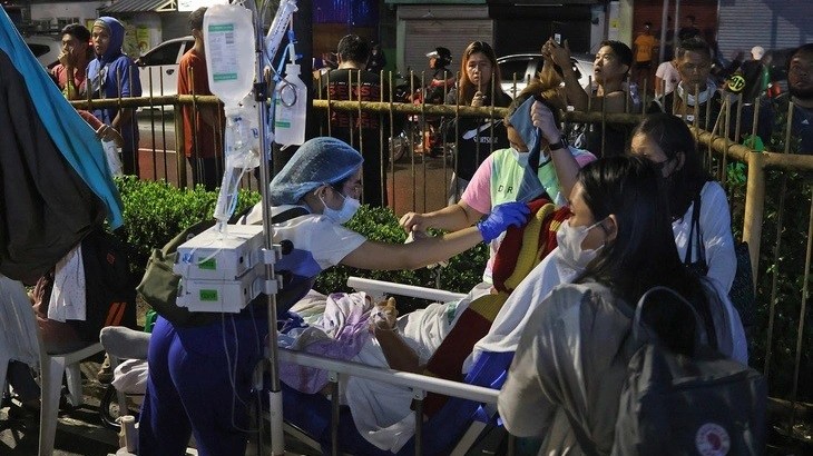 Lại xảy ra động đất tại đảo Mindanao của Philippines