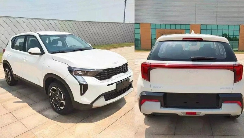 Thiết kế Kia Sonet 2024 đã lộ diện từ trước tại Trung Quốc.