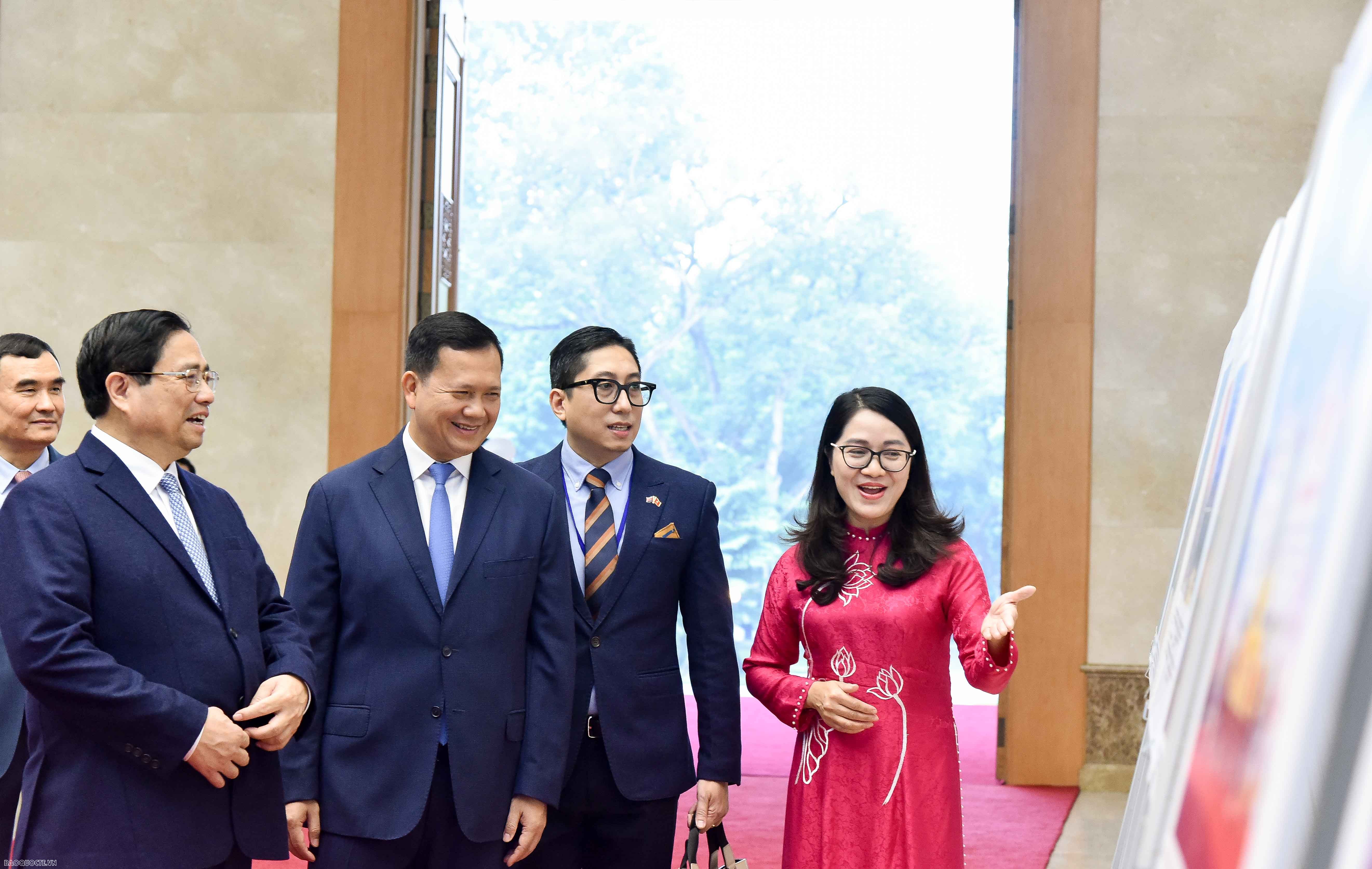 Lễ đón chính thức Thủ tướng Campuchia Hun Manet