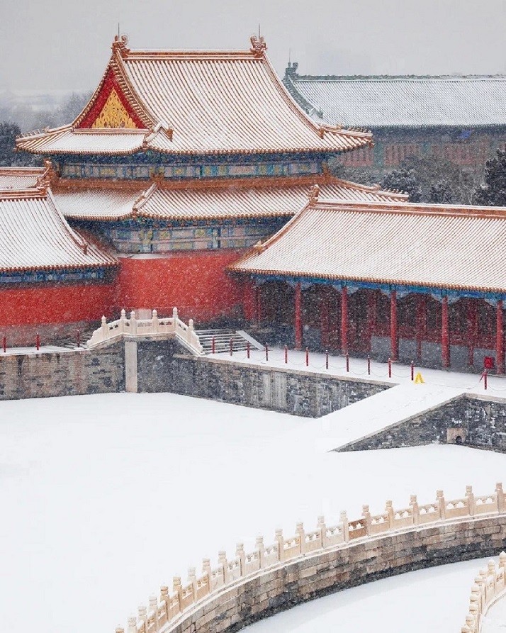 Trung Quốc: Tử Cấm Thành mùa tuyết rơi Trung Quốc: Tử Cấm Thành mùa tuyết rơi