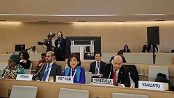 Việt Nam cam kết mạnh mẽ tiếp tục thúc đẩy bảo đảm các quyền con người