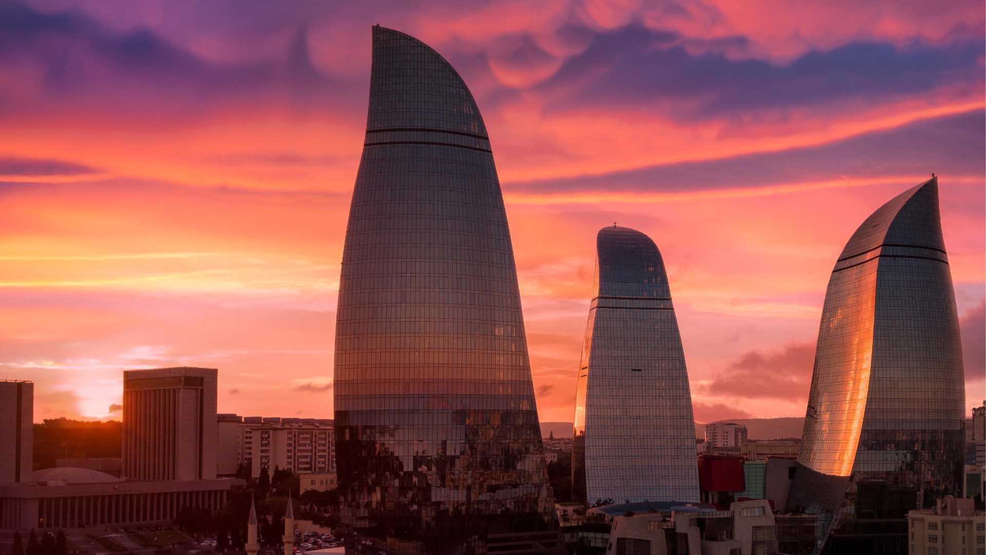 Một góc cảnh quan ở thủ đô Baku, Azerbaijan. (Nguồn: Getty Images) Một góc cảnh quan ở thủ đô Baku, Azerbaijan. (Nguồn: Getty Images)