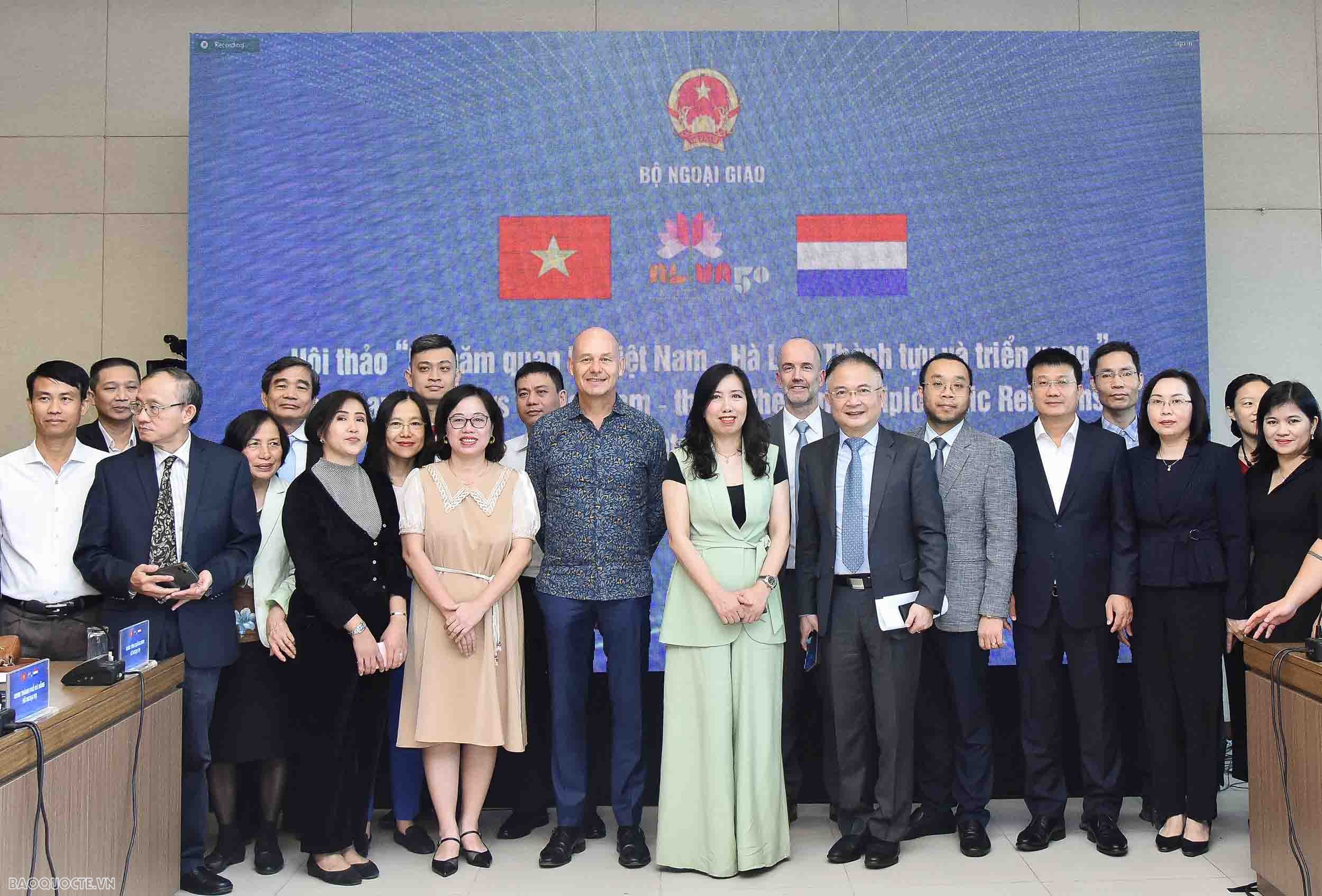 Quan hệ Việt Nam - Hà Lan là điển hình của mối quan hệ năng động, hiệu quả và thiết thực