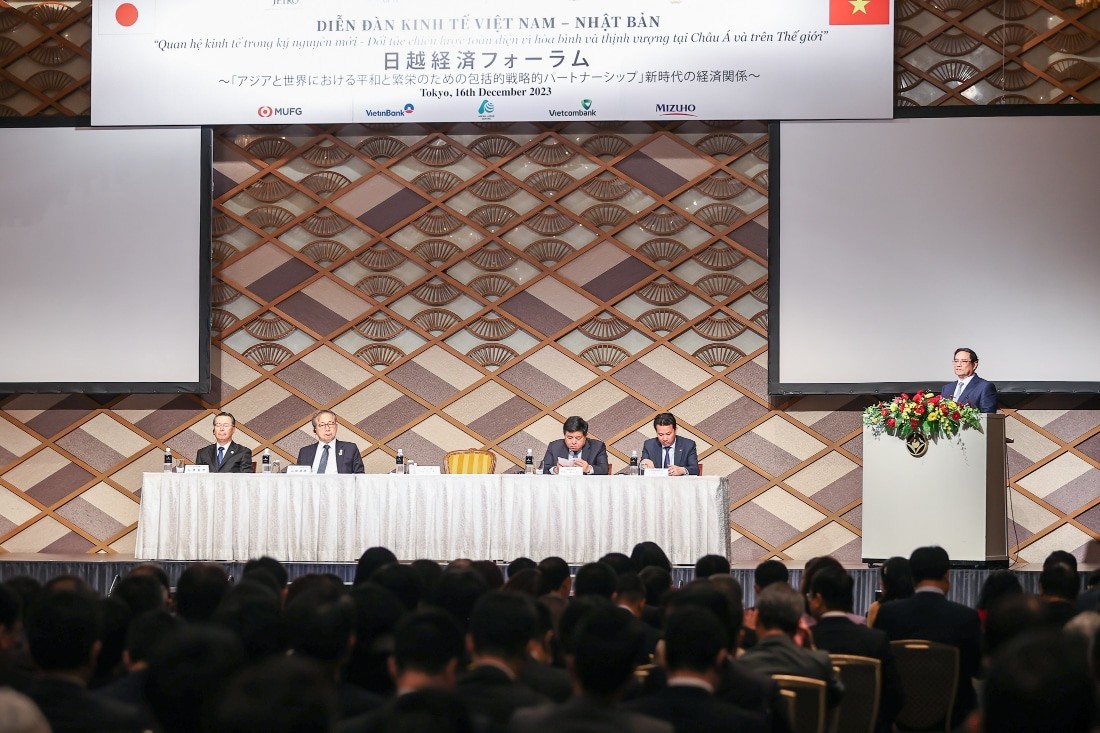 Thủ tướng Phạm Minh Chính dự Diễn đàn Doanh nghiệp Việt-Nhật, chứng kiến ký kết 30 thỏa thuận hợp tác Thủ tướng Phạm Minh Chính dự Diễn đàn Doanh nghiệp Việt-Nhật, chứng kiến ký kết 30 thỏa thuận hợp tác