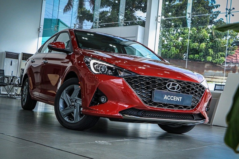 Top 5 xe sedan bán chạy nhất tháng 11/2023: Hyundai Accent vẫn giữ vững ngôi vương.