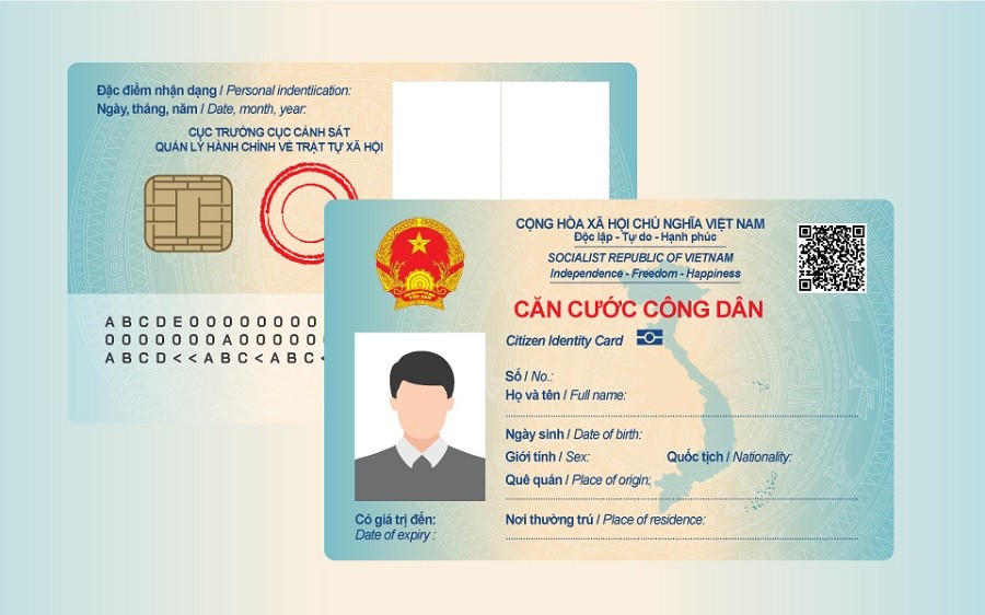 Căn cước công dân 2 mặt chứa những thông tin gì?