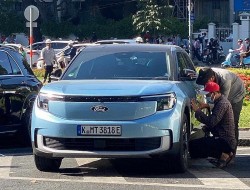 Xe điện Ford Explorer EV bất ngờ xuất hiện tại Việt Nam