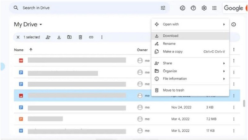 Hướng dẫn cách lưu ảnh trên Google Drive về điện thoại, máy tính