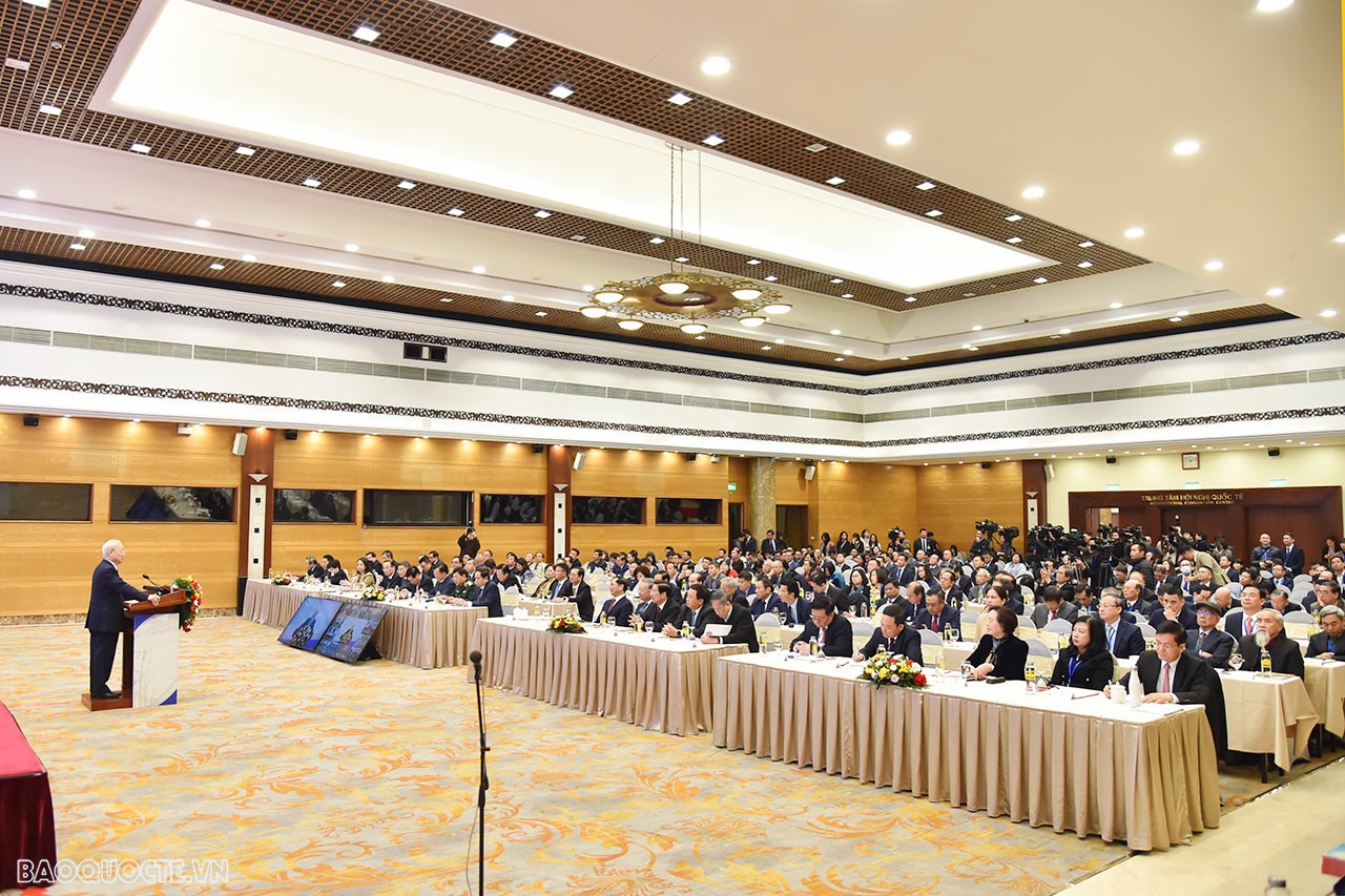 Toàn cảnh Lễ khai mạc Hội nghị Ngoại giao 32 qua ảnh