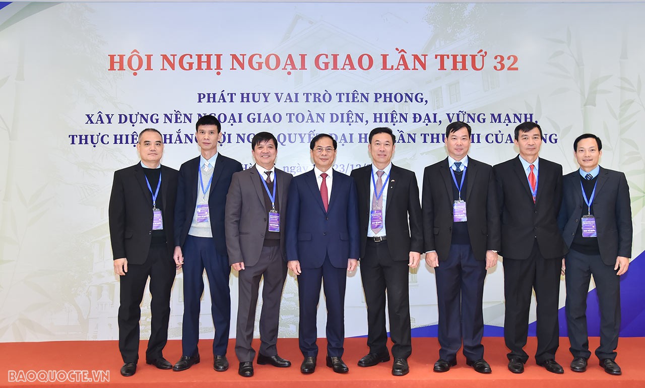 Toàn cảnh Lễ khai mạc Hội nghị Ngoại giao 32 qua ảnh