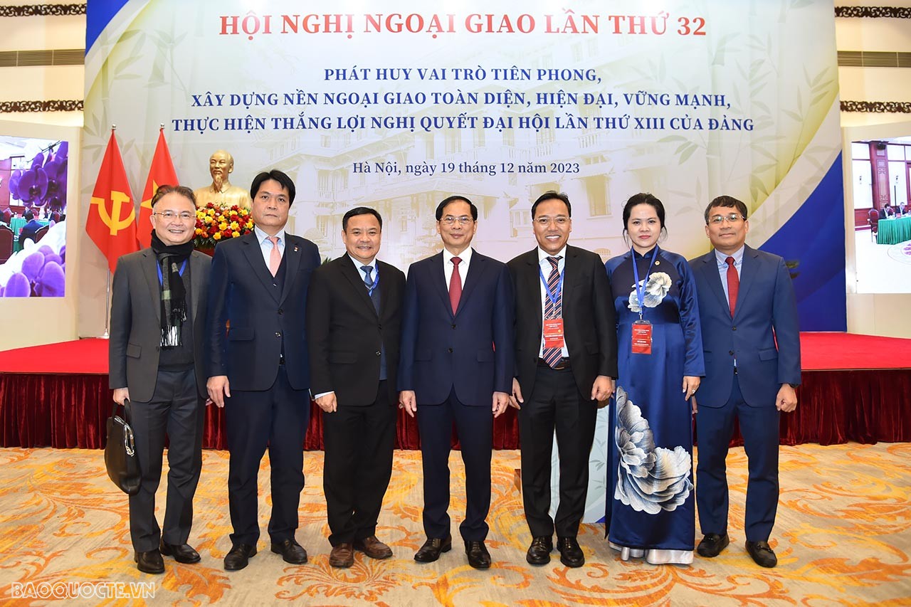 Toàn cảnh Lễ khai mạc Hội nghị Ngoại giao 32 qua ảnh