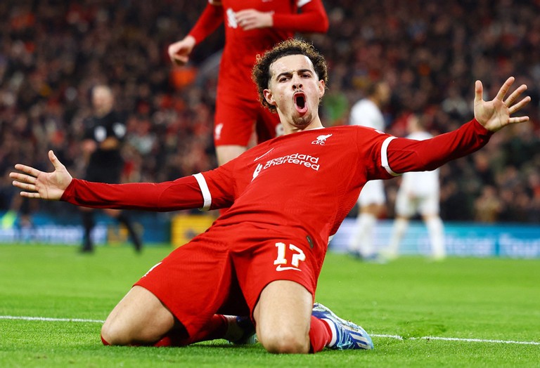 Curtis Jones chơi rất hay trận Liverpool và West Ham. 