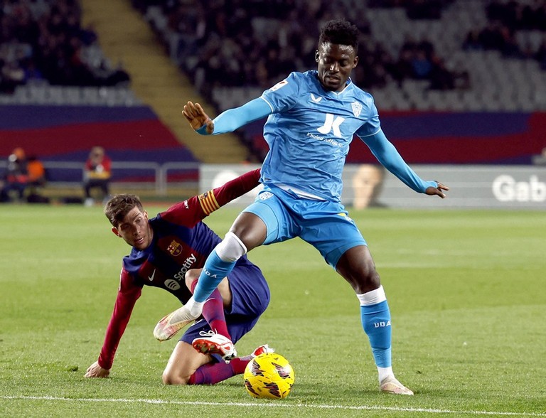 Barca tiếp đón đội cuối bảng Almeria.