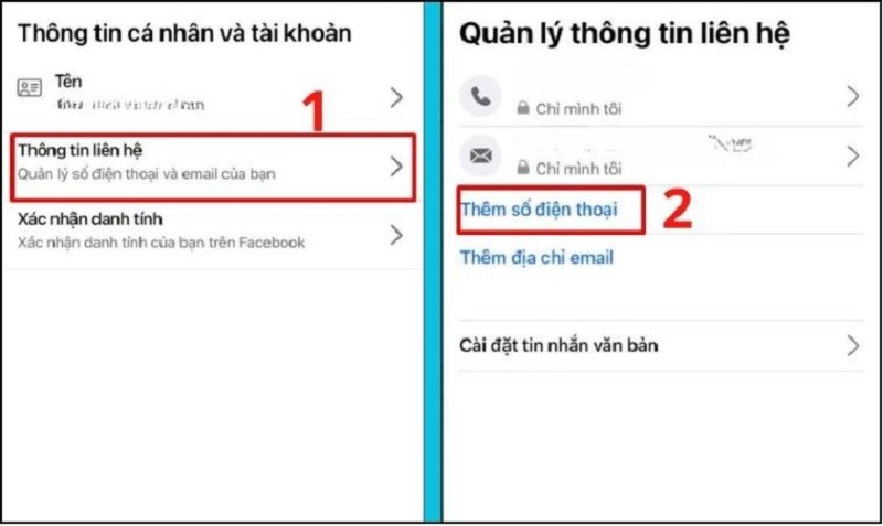Hướng dẫn chi tiết cách đổi số điện thoại trên Facebook cực đơn giản