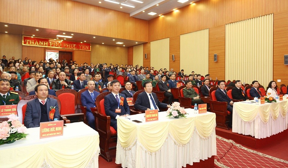 Đông đảo đại biểu tham dự Lễ kỷ niệm. (Nguồn: Báo Vĩnh Phúc)