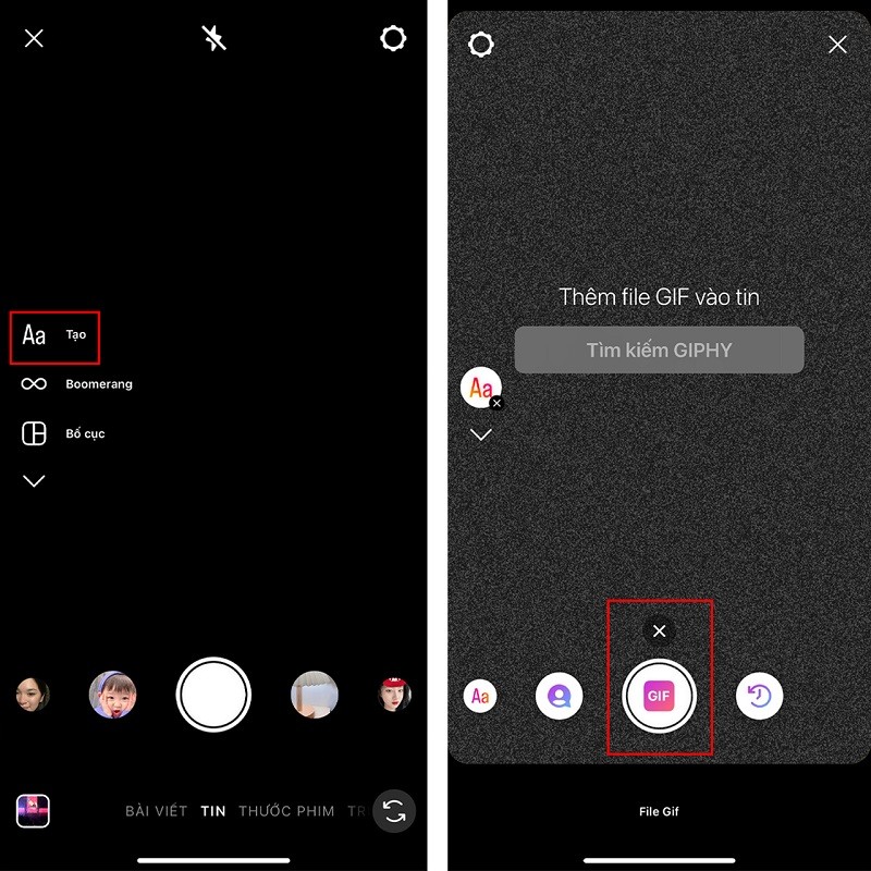 Hướng dẫn cách đăng ảnh GIF làm story Instagram siêu đơn giản