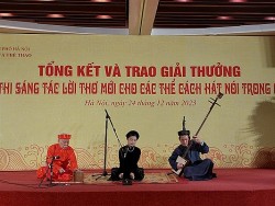 Nuôi dưỡng, phát triển di sản ca trù trên địa bàn Hà Nội
