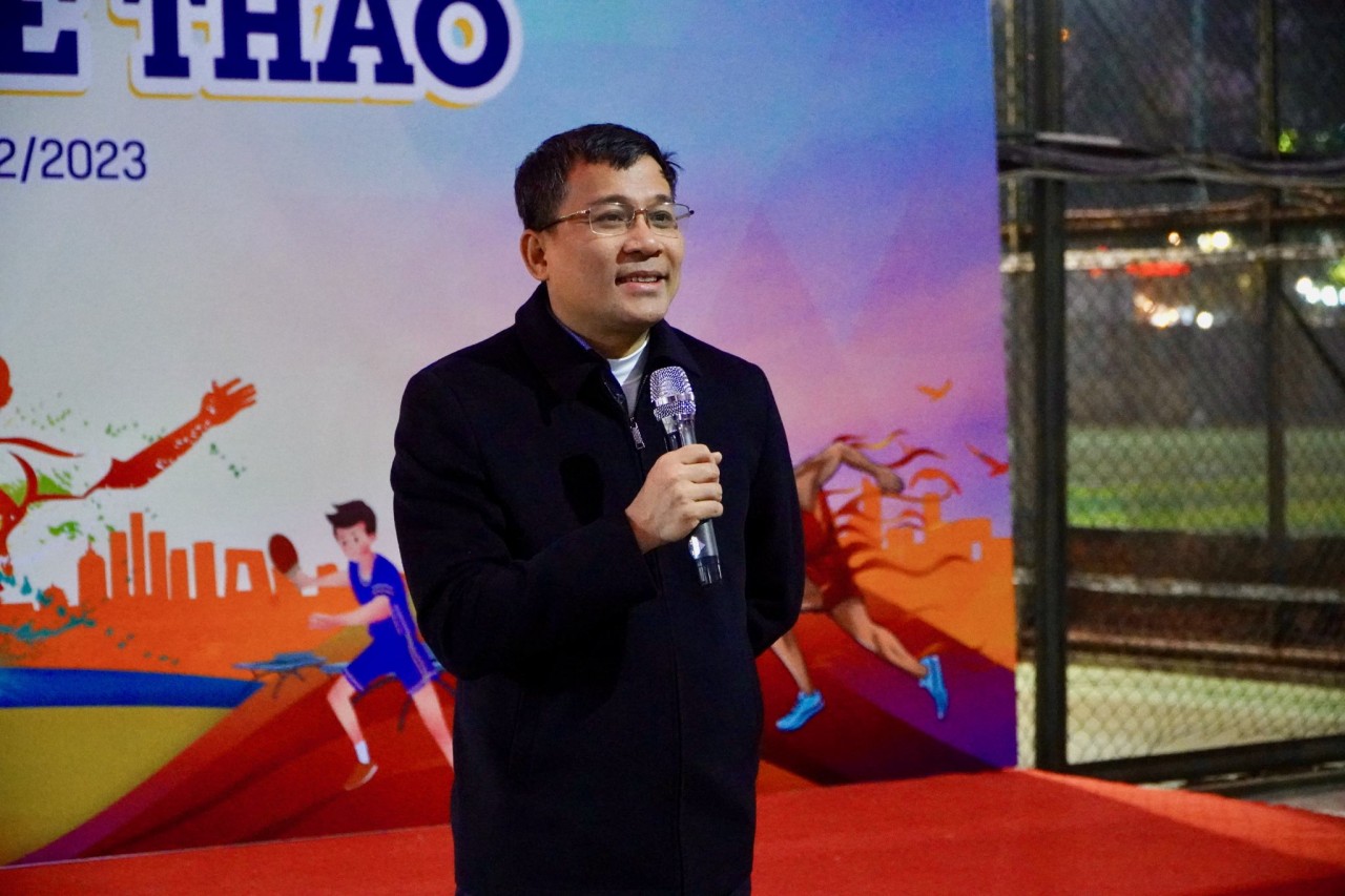 Tưng bừng không khí của giải thể thao Bộ Ngoại giao