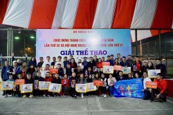 Tưng bừng không khí của giải thể thao Bộ Ngoại giao