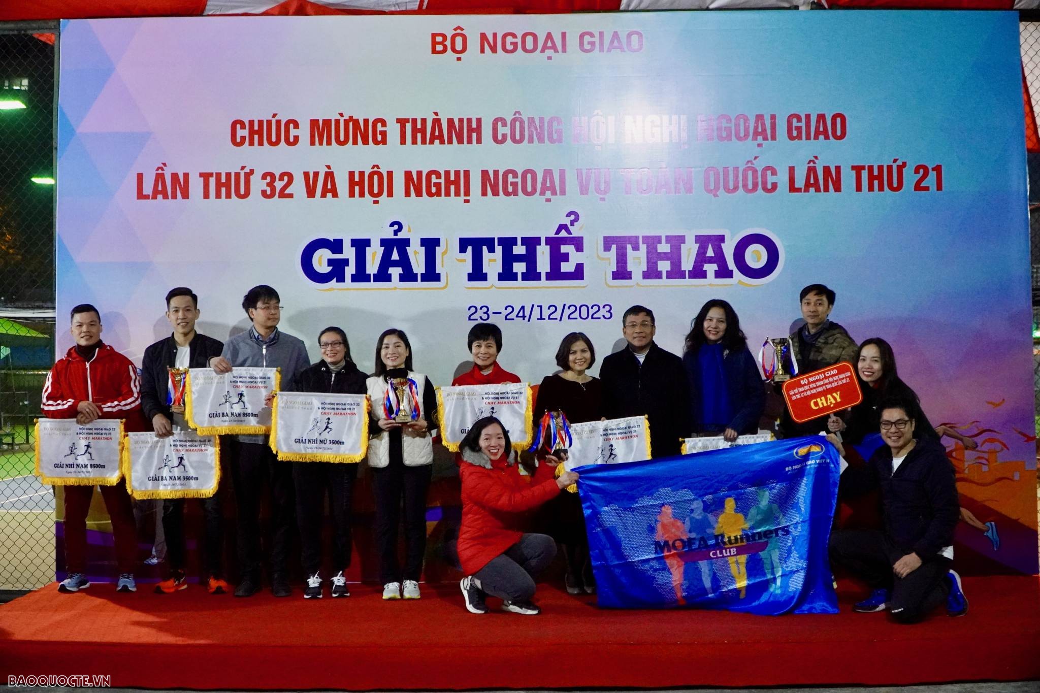 Hội thao công đoàn Bộ Ngoại giao góp phần gây dựng nền ngoại giao vững mạnh