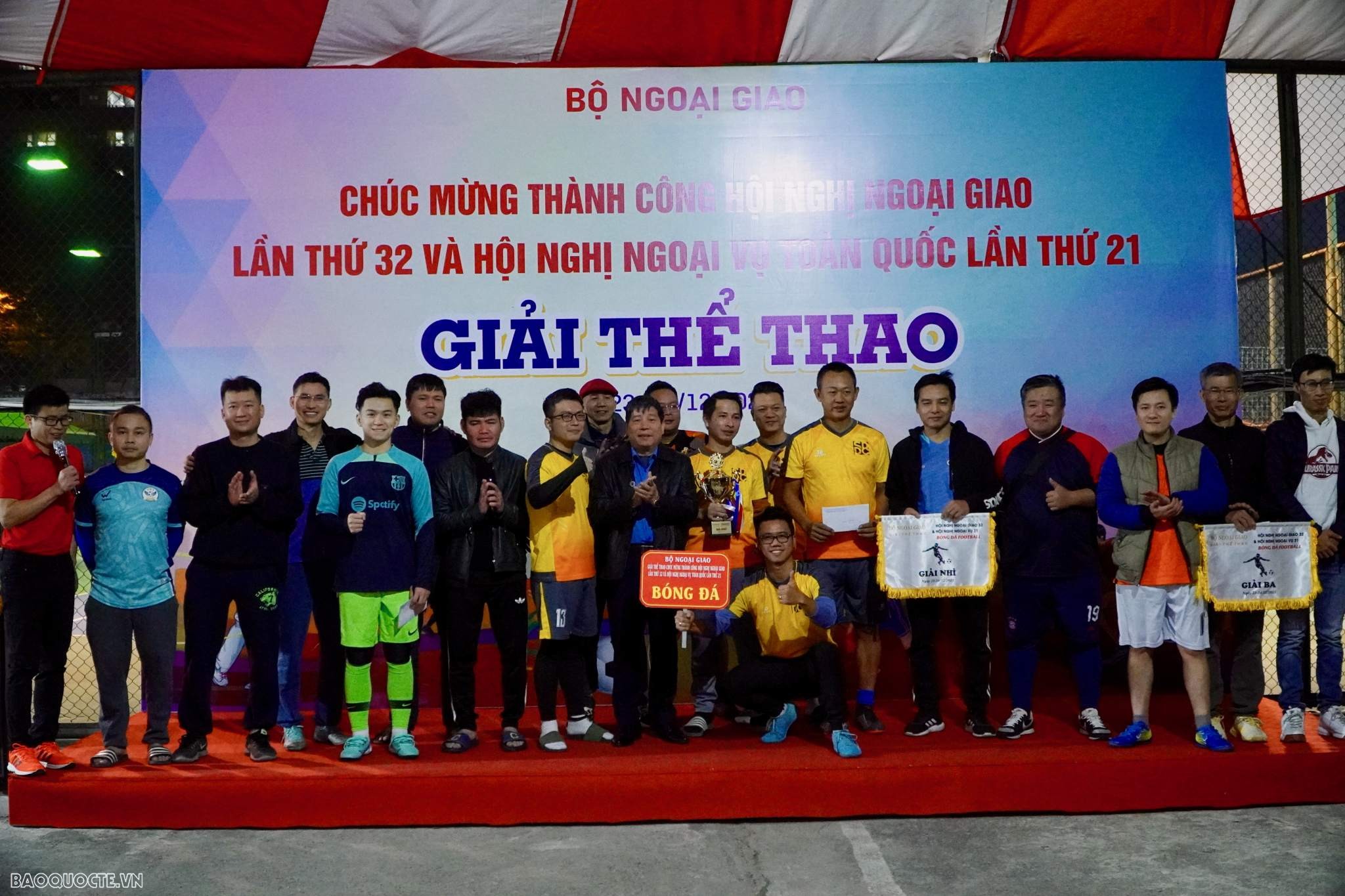 Hội thao công đoàn Bộ Ngoại giao góp phần gây dựng nền ngoại giao vững mạnh