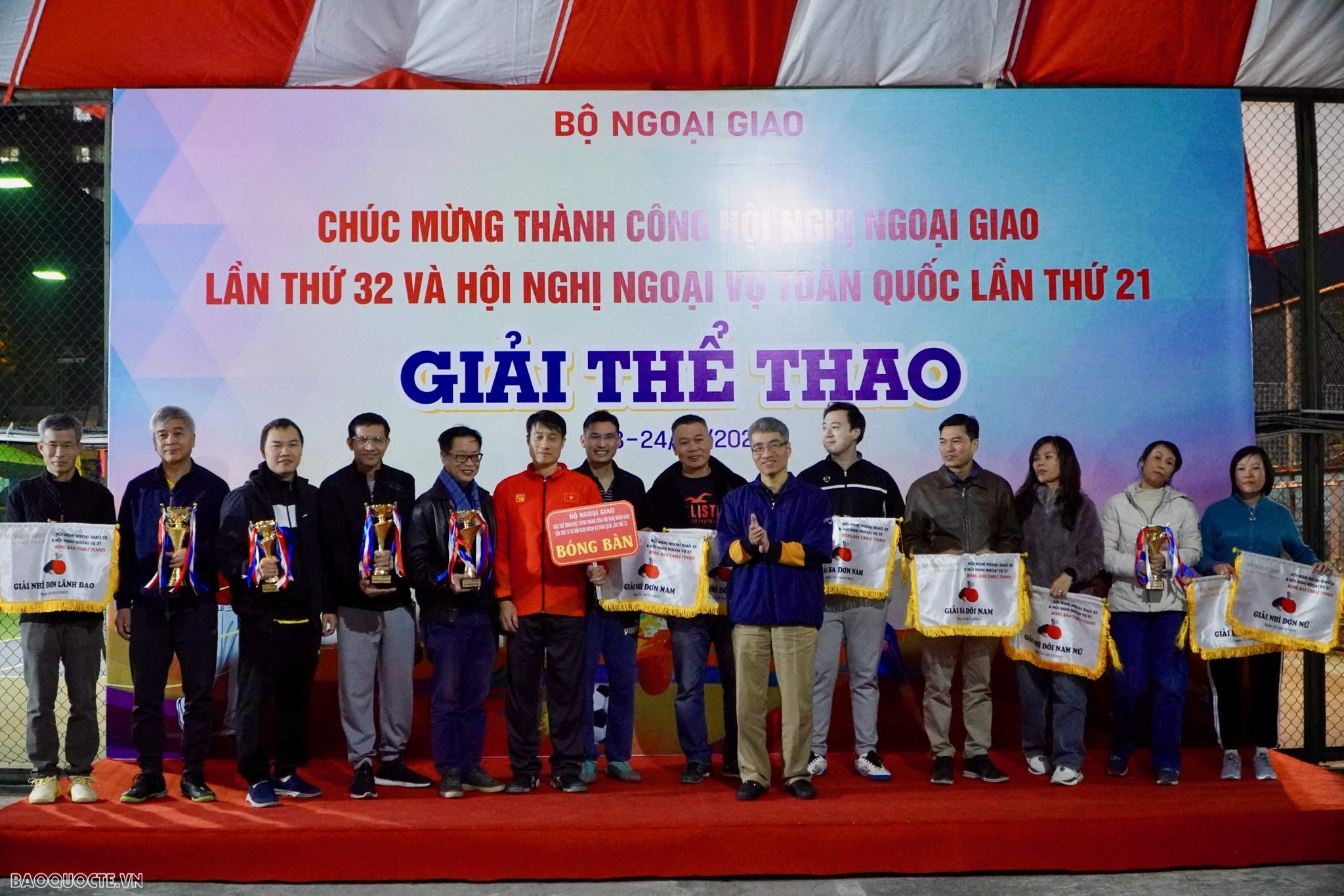 Hội thao công đoàn Bộ Ngoại giao góp phần gây dựng nền ngoại giao vững mạnh