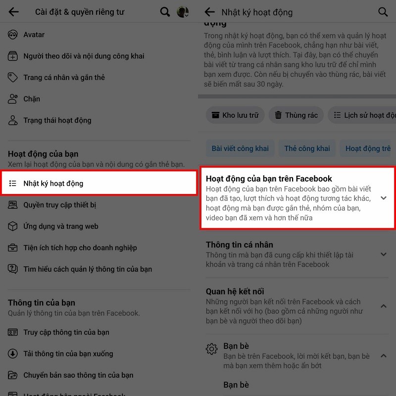 Cách xem lại bình luận của mình trên Facebook nhanh chóng, hiệu quả Cách xem lại bình luận của mình trên Facebook nhanh chóng, hiệu quả