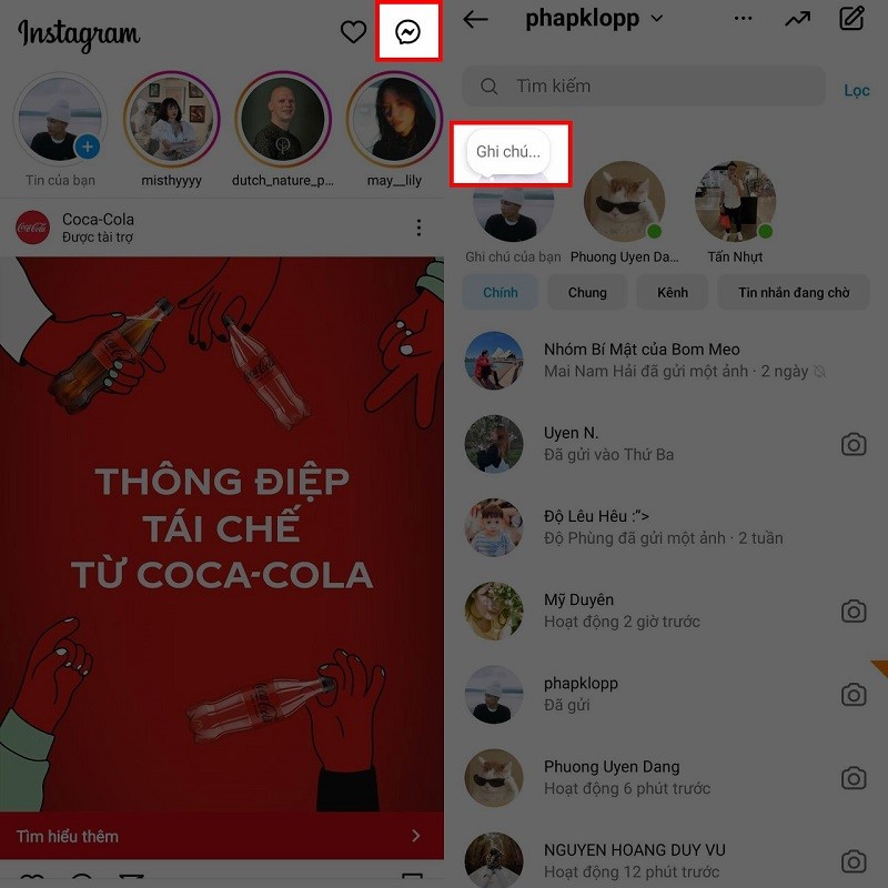 Cách thêm ghi chú có nhạc trên Instagram cực ấn tượng
