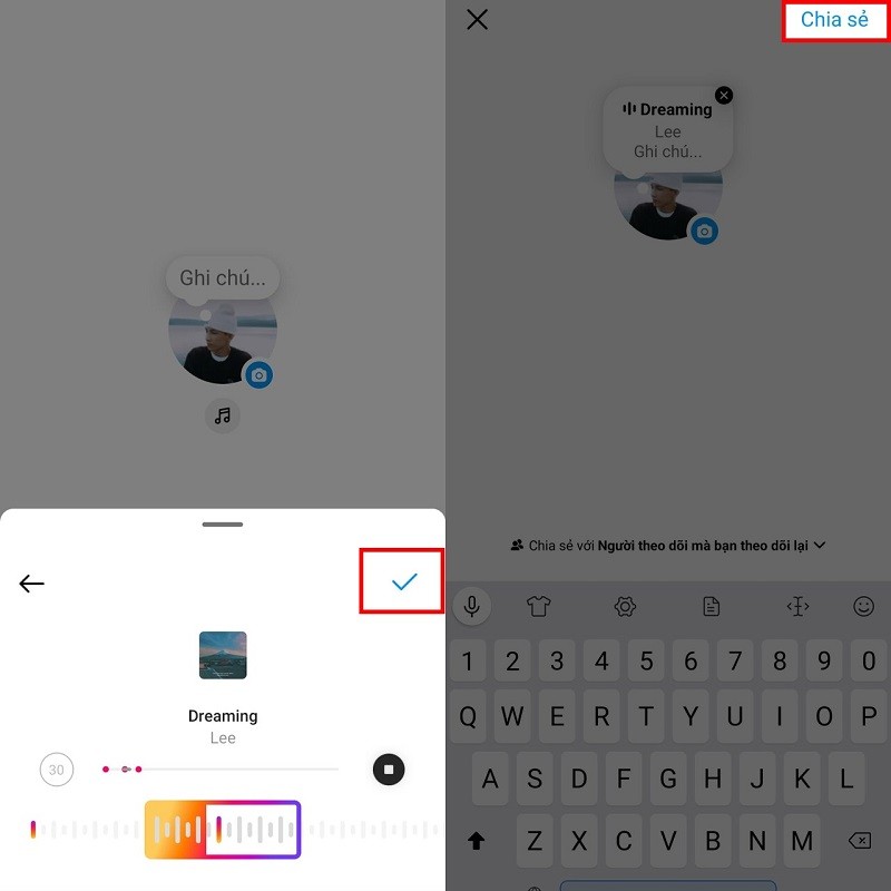 Cách thêm ghi chú có nhạc trên Instagram cực ấn tượng