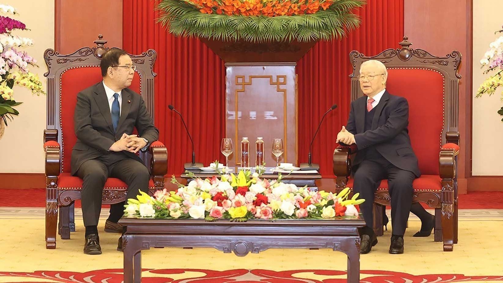 tong bi thu nguyen phu trong tiep doan dai bieu dang cong san nhat ban