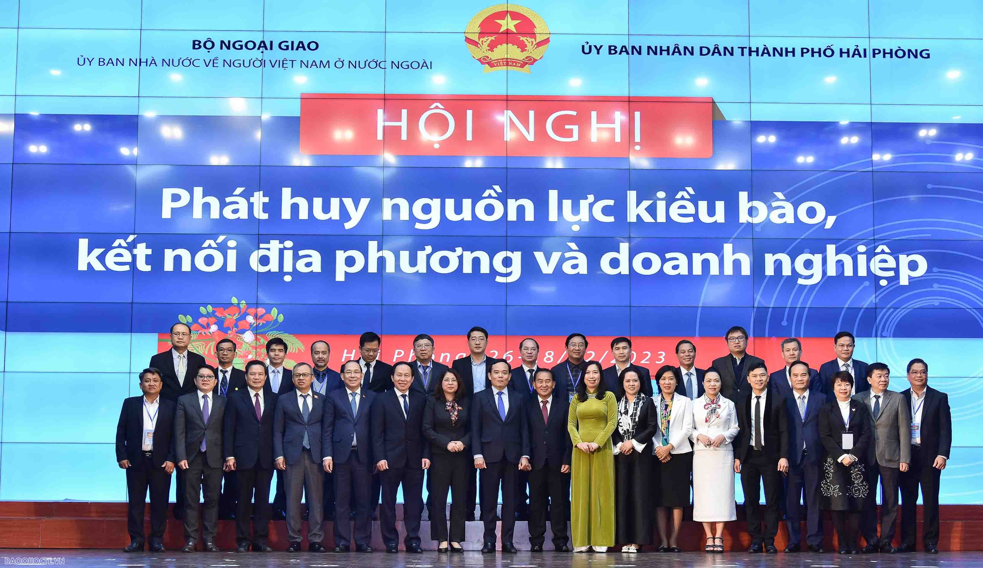 Khai mạc Hội nghị phát huy nguồn lực kiều bào, kết nối địa phương và doanh nghiệp