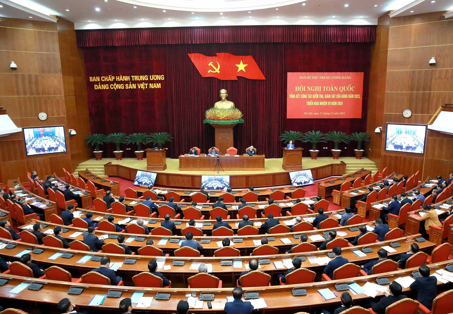 Toàn cảnh hội nghị. (Nguồn: TTXVN) Toàn cảnh hội nghị. (Nguồn: TTXVN)