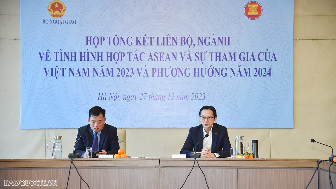 ASEAN có một năm 2023 thành công với nhiều dấu ấn nổi bật ASEAN có một năm 2023 thành công với nhiều dấu ấn nổi bật