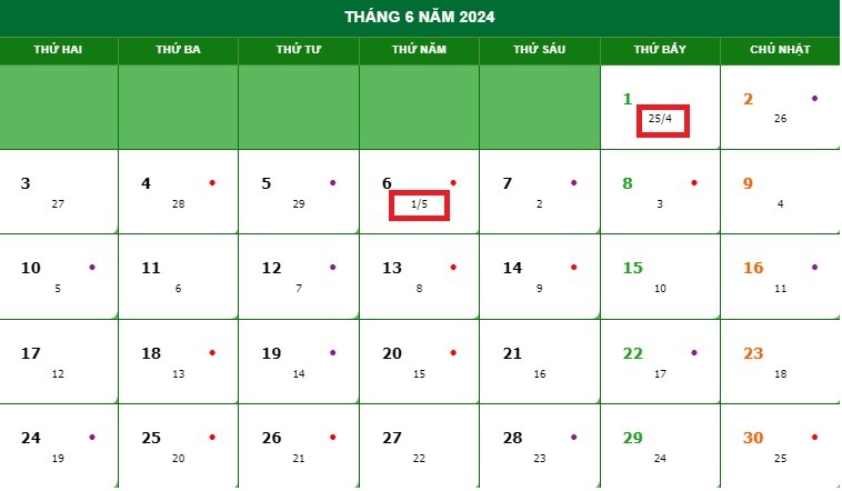 Hôm nay là ngày mấy âm lịch? Lịch âm lịch năm 2024
