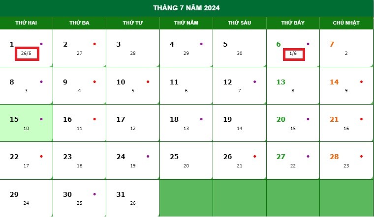 Hôm nay là ngày mấy âm lịch? Lịch âm lịch năm 2024