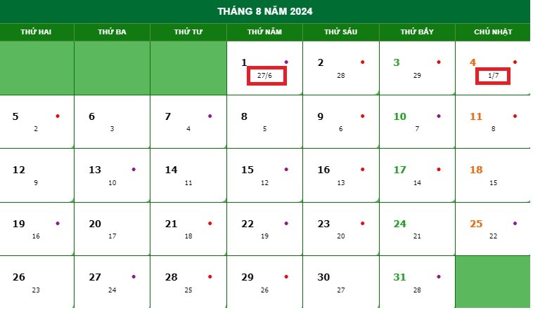 Hôm nay là ngày mấy âm lịch? Lịch âm lịch năm 2024