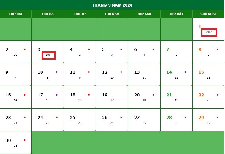 Hôm nay là ngày mấy âm lịch? Lịch âm lịch năm 2024