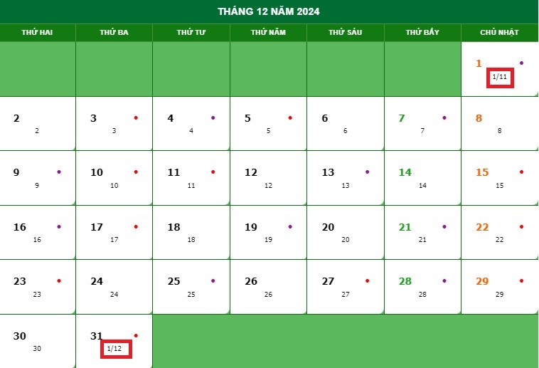 Hôm nay là ngày mấy âm lịch? Lịch âm lịch năm 2024