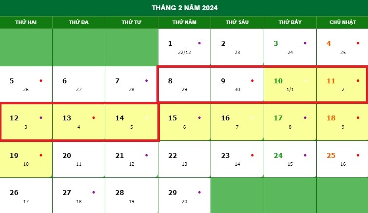 Hôm nay là ngày mấy âm lịch? Lịch âm lịch năm 2024