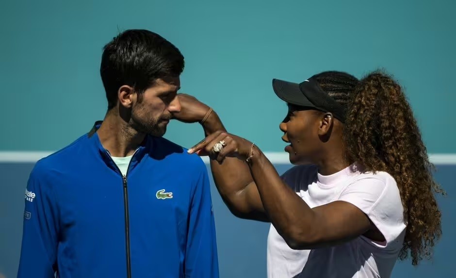 Serena Williams xuất sắc hơn Novak Djokovic Serena Williams xuất sắc hơn Novak Djokovic