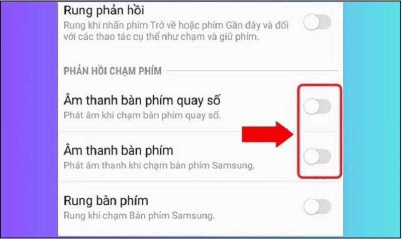 Hướng dẫn tắt âm bàn phím Samsung khi gõ siêu đơn giản