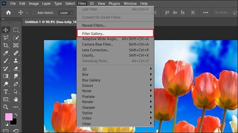 Cách làm tranh màu nước bằng Photoshop từ ảnh thật đơn giản nhất Cách làm tranh màu nước bằng Photoshop từ ảnh thật đơn giản nhất